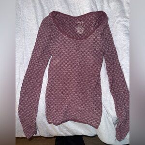 Free People Love Letter Long Sleeve Top